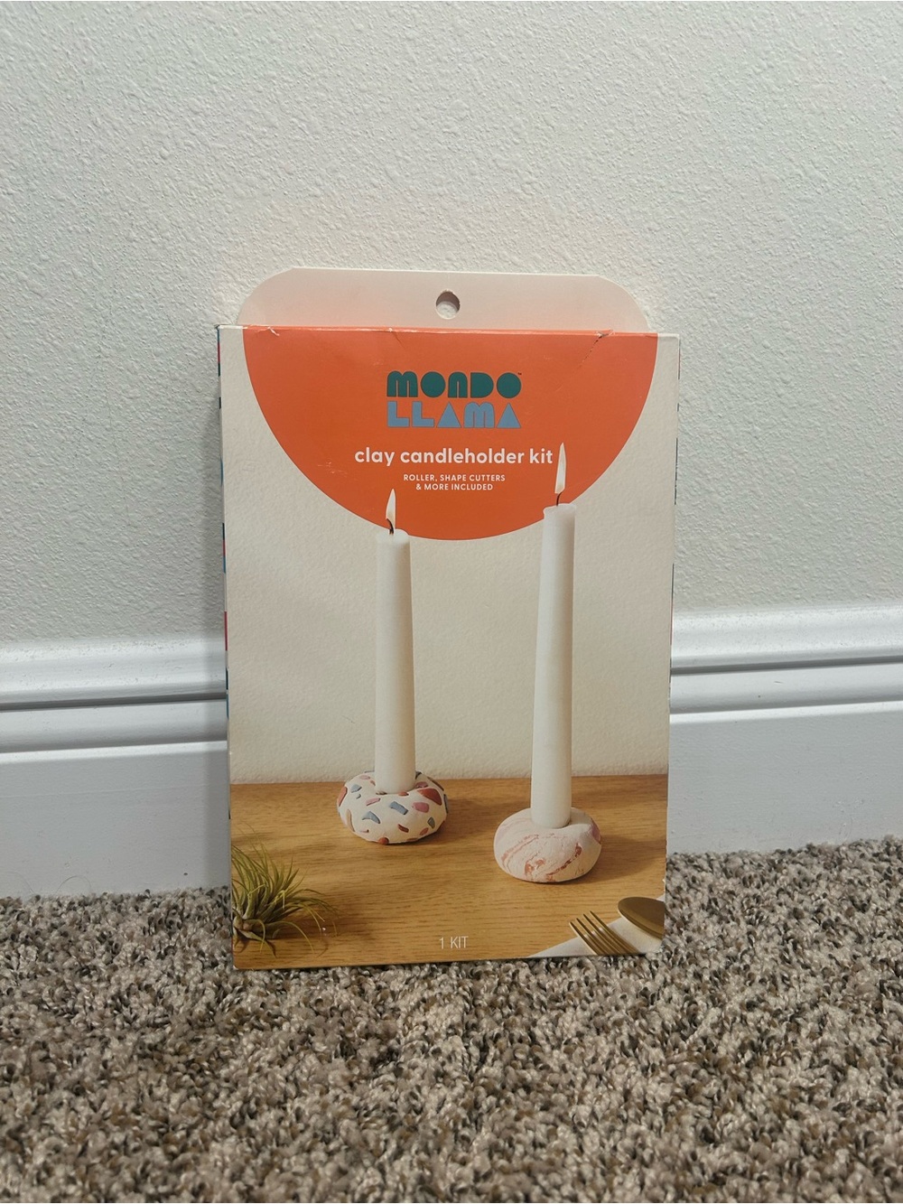 Mondo Llama Clay Candleholder Kit